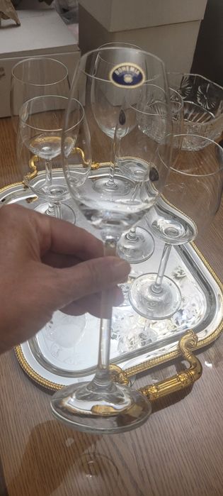Продам набор фужеров, Богема, Чехия, 6 шт