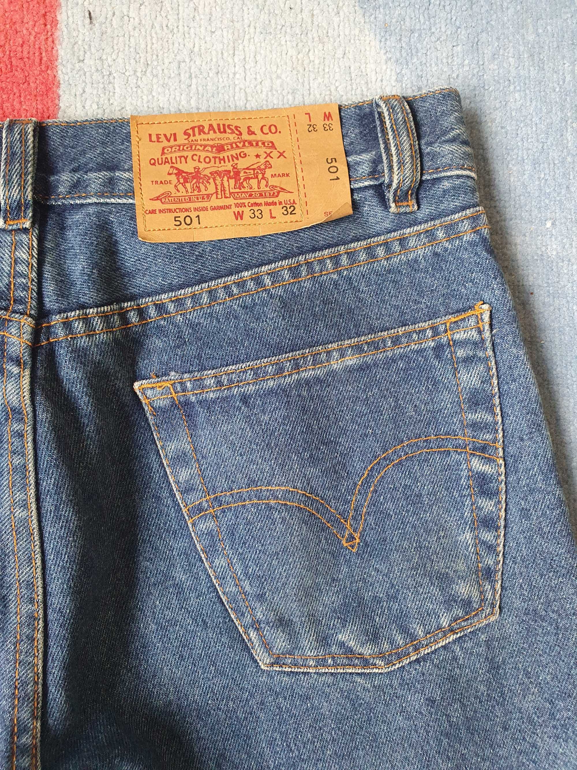 Дънки Levis 501 -  W 33 L 32