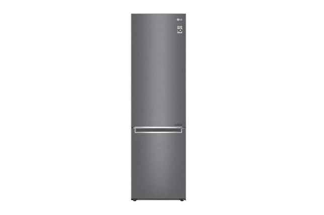 Холодильник LG DoorCooling+ с нижней морозильной камерой, (Смарт)