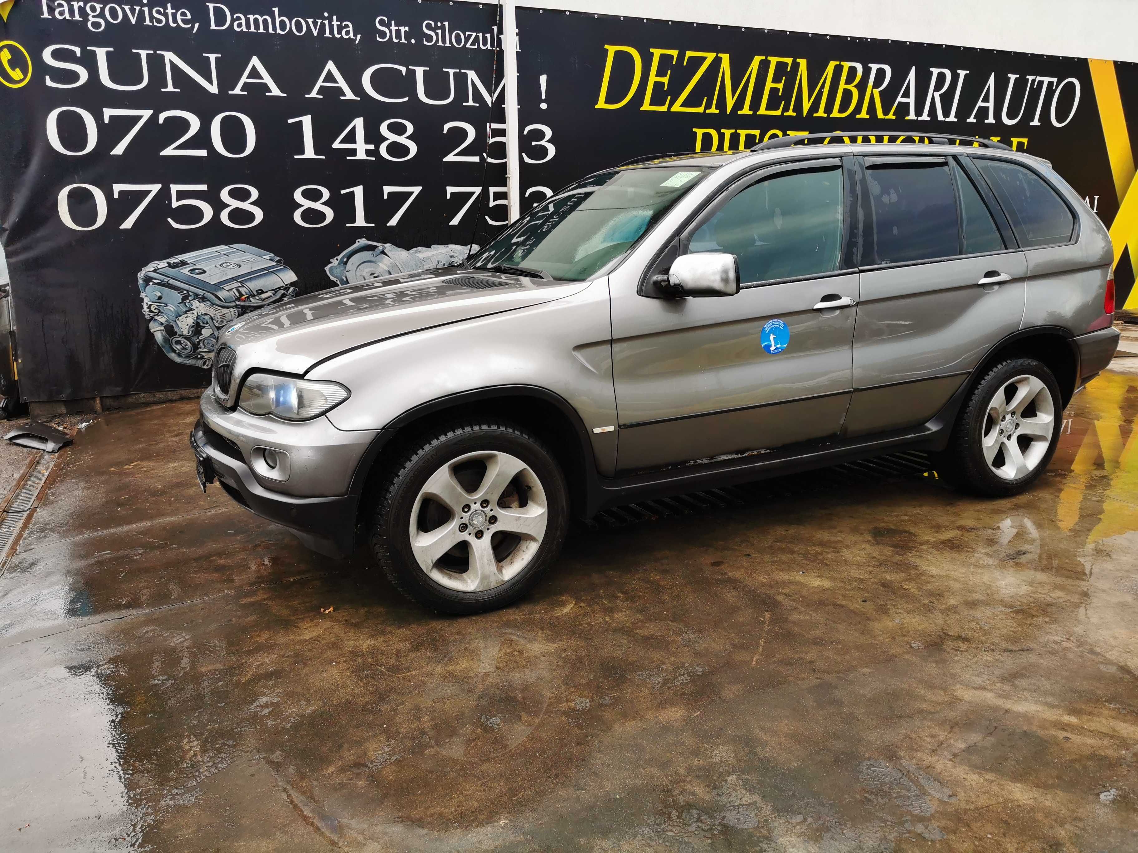 Dezmembrez bmw x5 e53  facelift 3.0 d 218 cp/bara fata e53/far xenon/