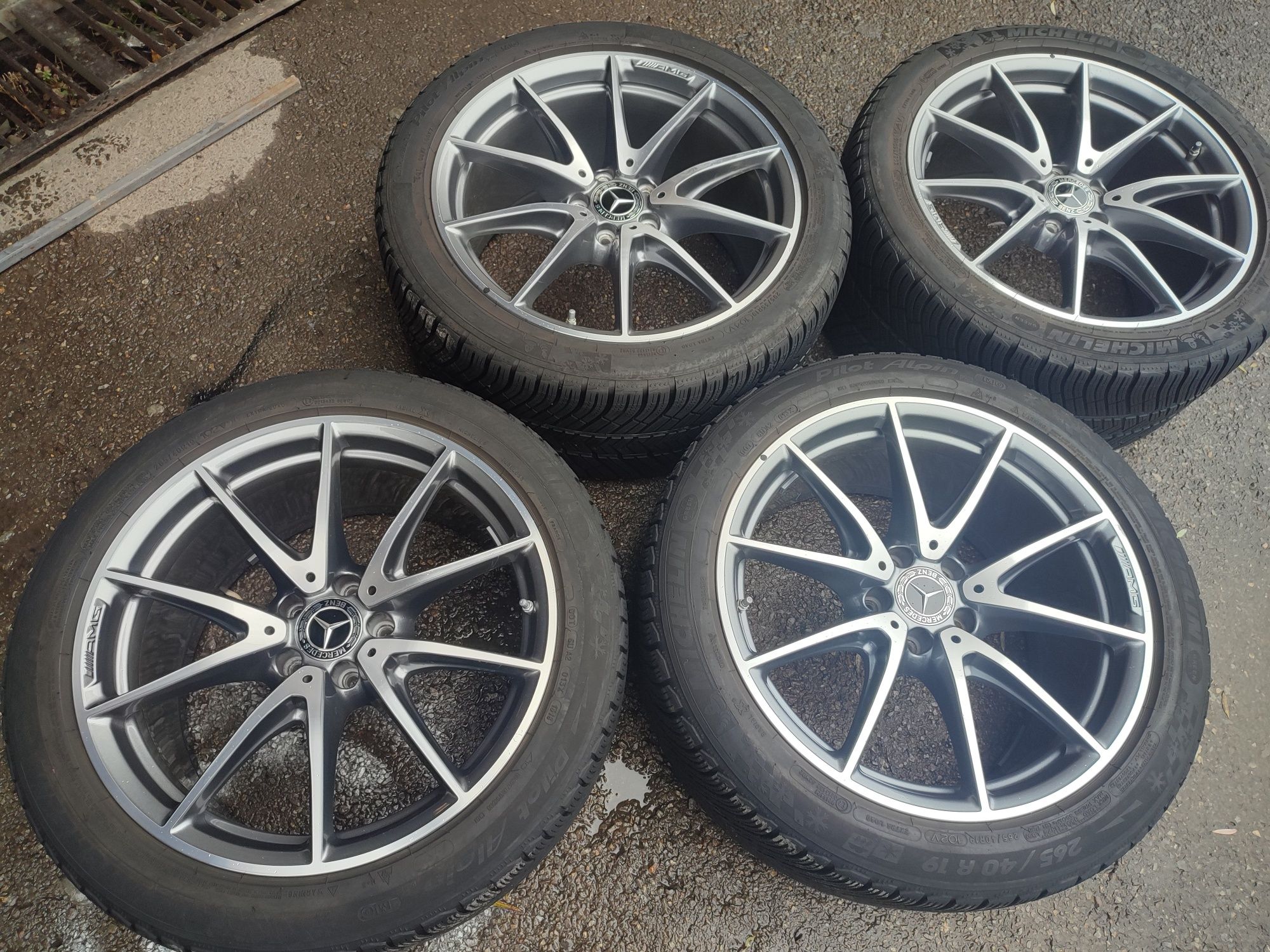 19" оригинални джанти с датчици за Mercedes E63 AMG