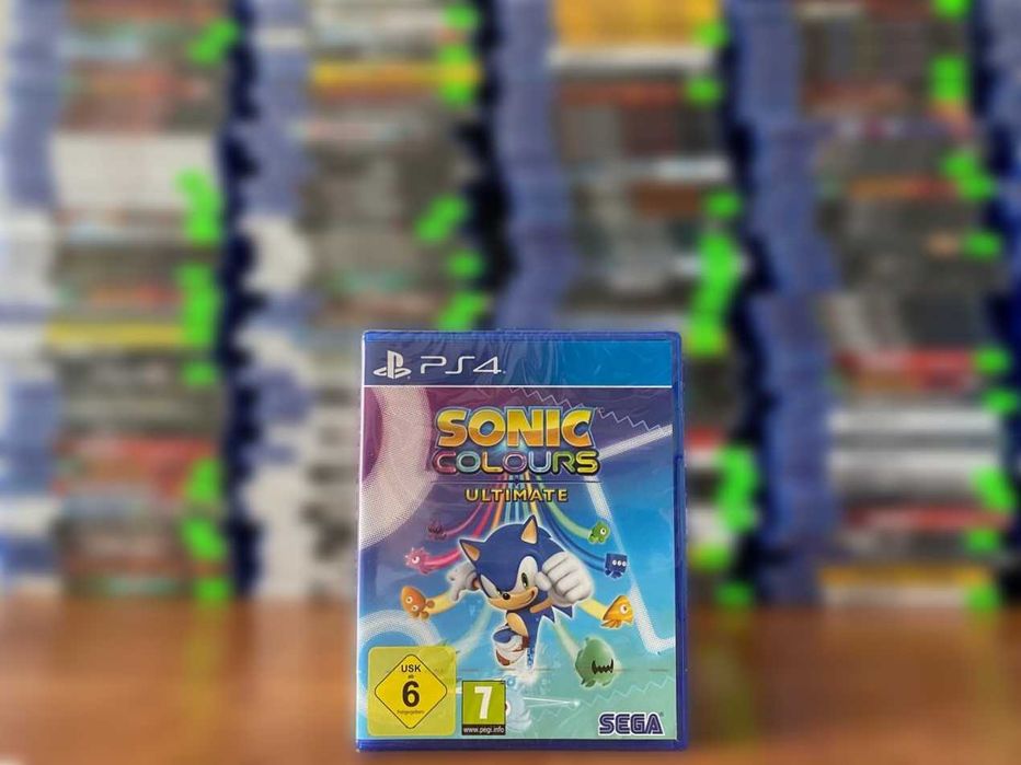 Новый Sonic Colours: Ultimate PS4/PS5 Огромный Выбор Дисков