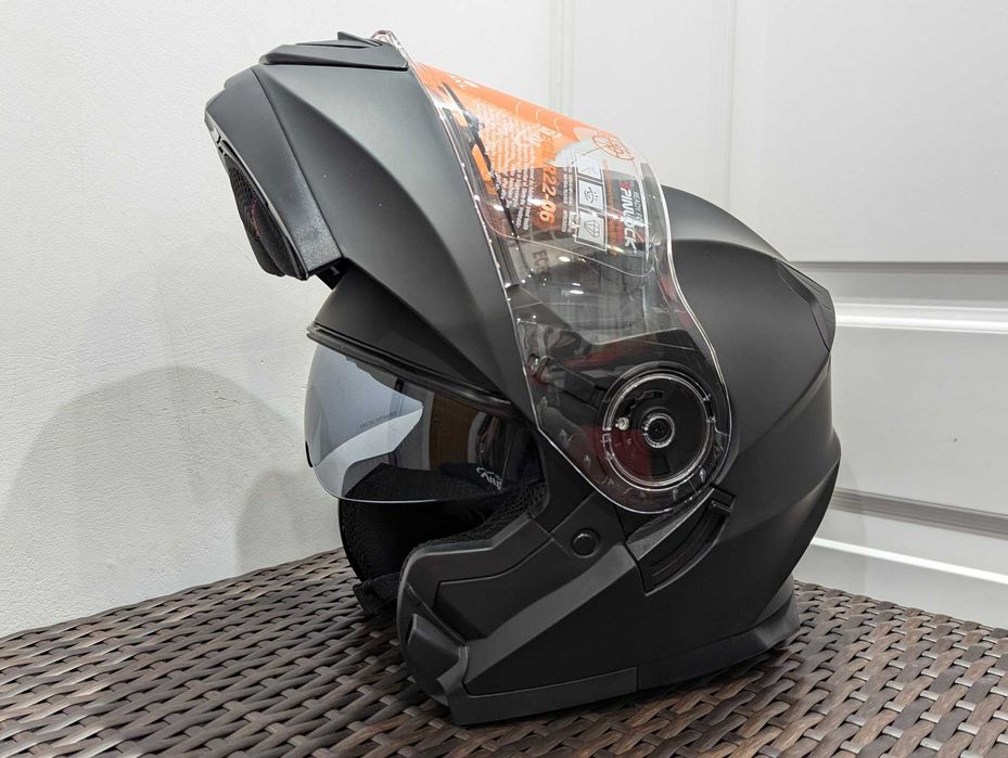 Casca moto Vinz, marime L - flip-up, ochelari de soare