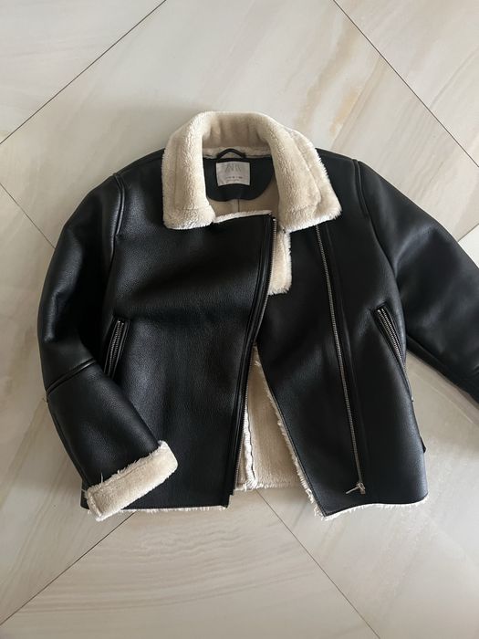 Куртка детская зимняя, косуха zara