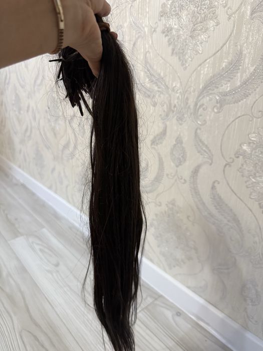 Продам БУ аналог волос для наращивание Люкс качества