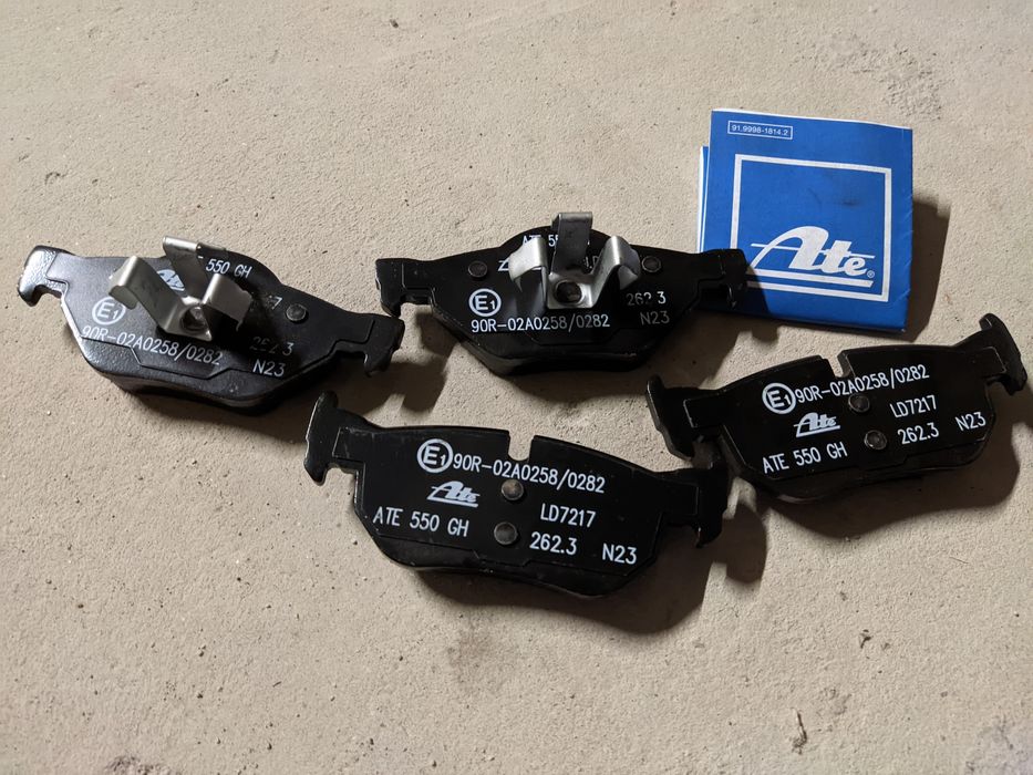 Накладки ATE Ceramic 7217, BMW E90, E81, E87, E84
