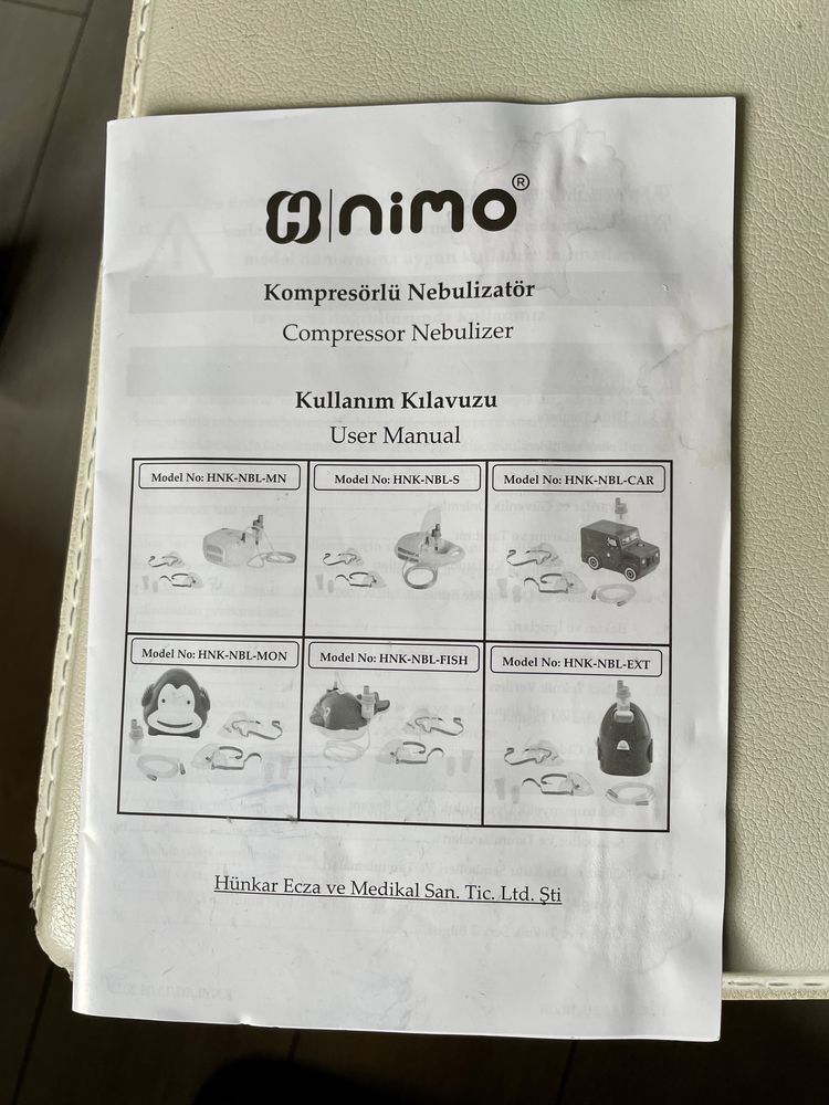 Компресорен инхалатор-Nimo