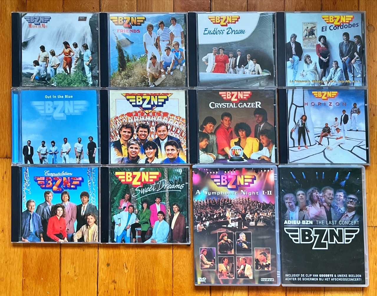 Colectie 12 albume originale BZN: 10 CD & 2 DVD
