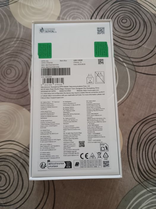 Чисто нов смартфон oppo A5x