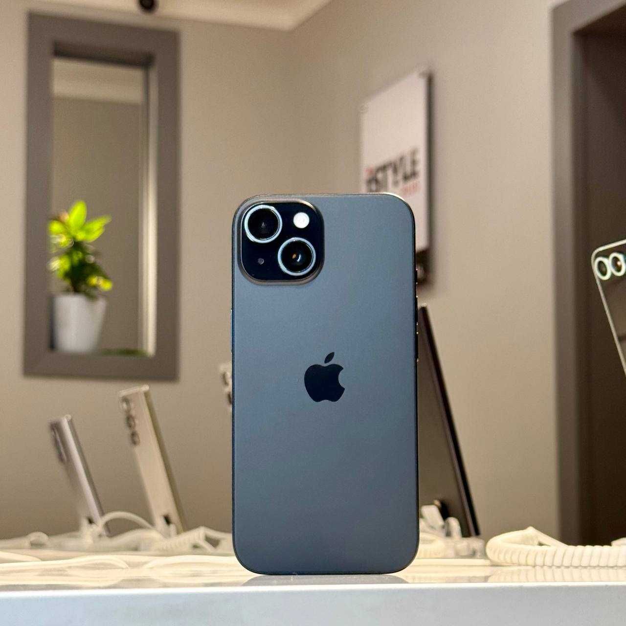 Muddatli to'lov iPhone 15 Black 128 GB 100%