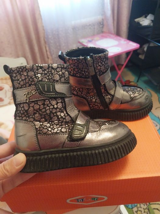 Детский Зимний ботинка 25 размер. Ортопед турция.