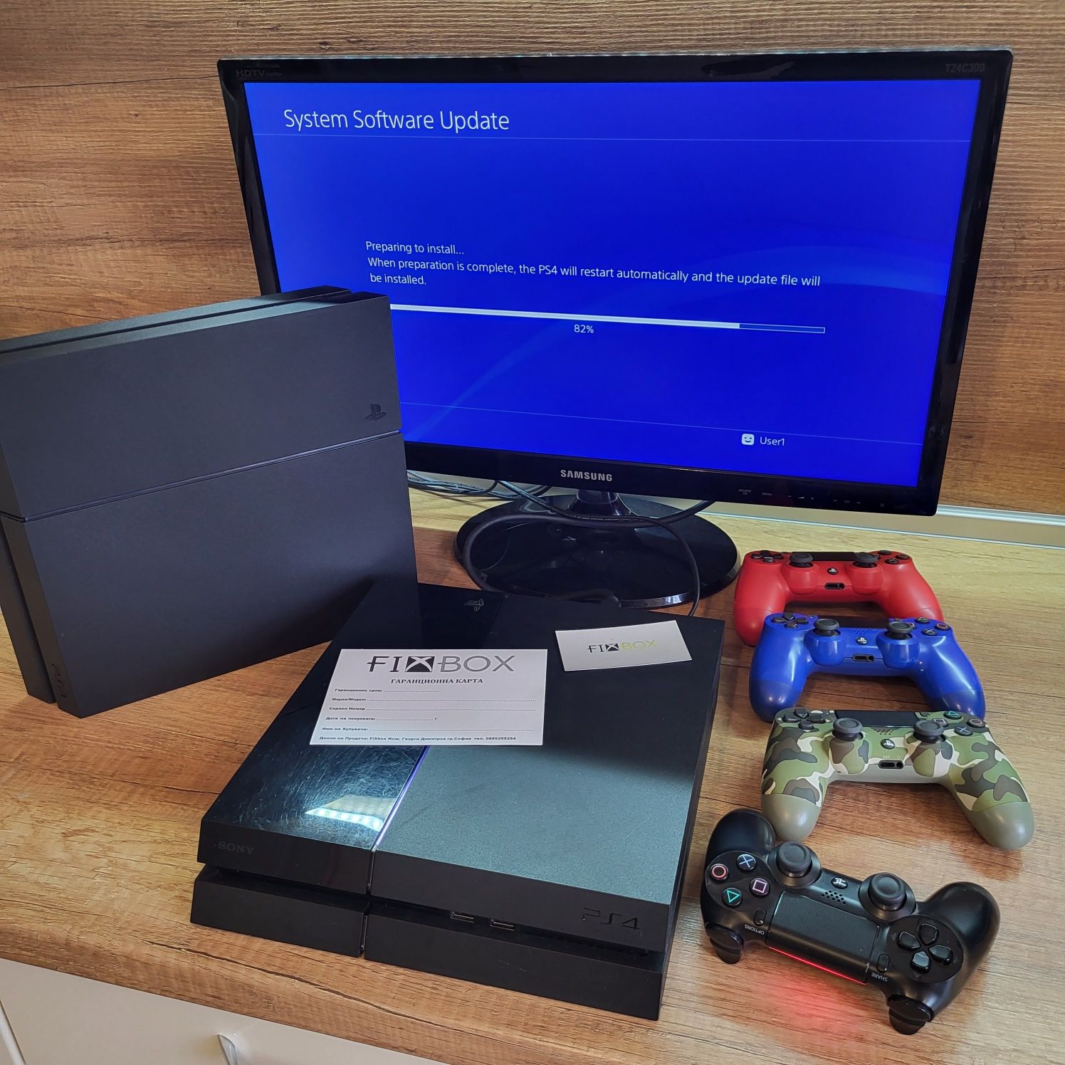 Playstation 4 500gb и гаранция ps4 плейстейшън