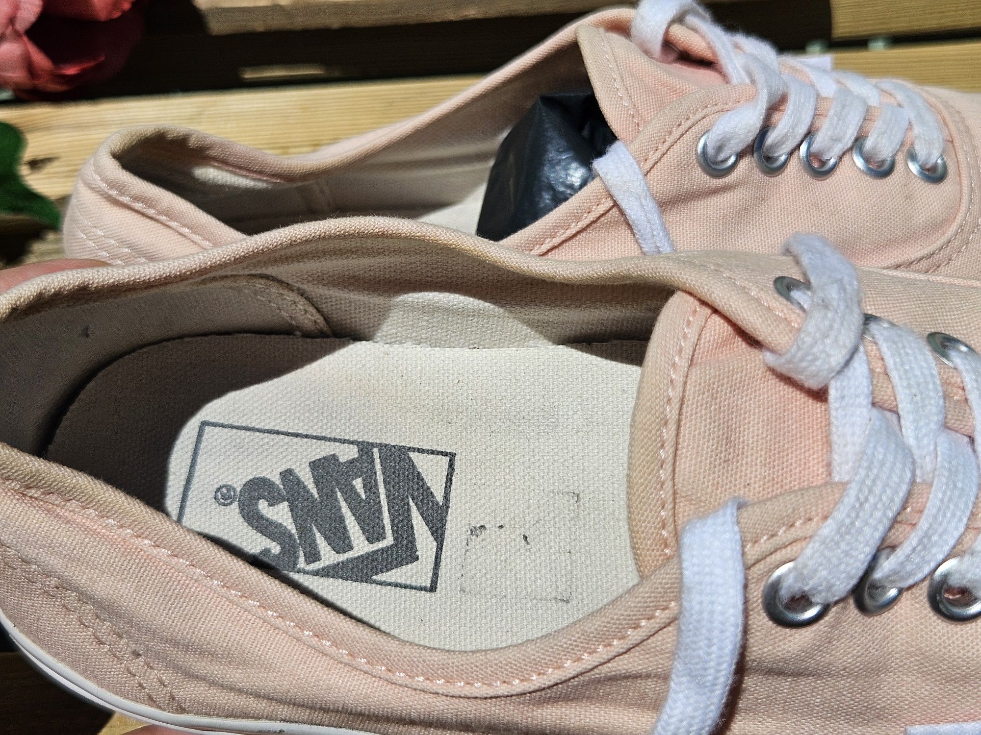Vans кецове в бебешко розово N41