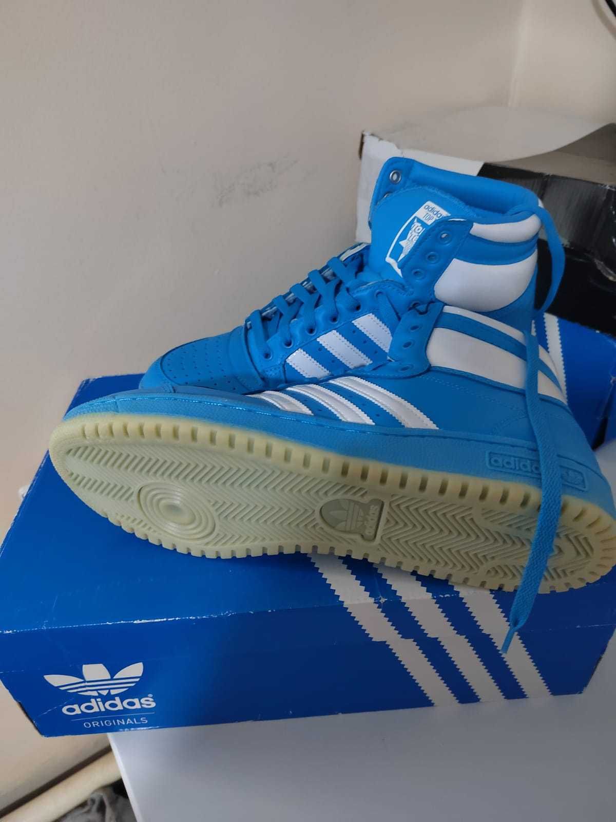 Кроссовки Adidas Originals Top Ten Blue Leather Shoes GW1616 Men