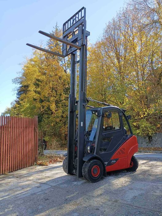 Мотокар Linde Н30 Газ Нов Внос Германия