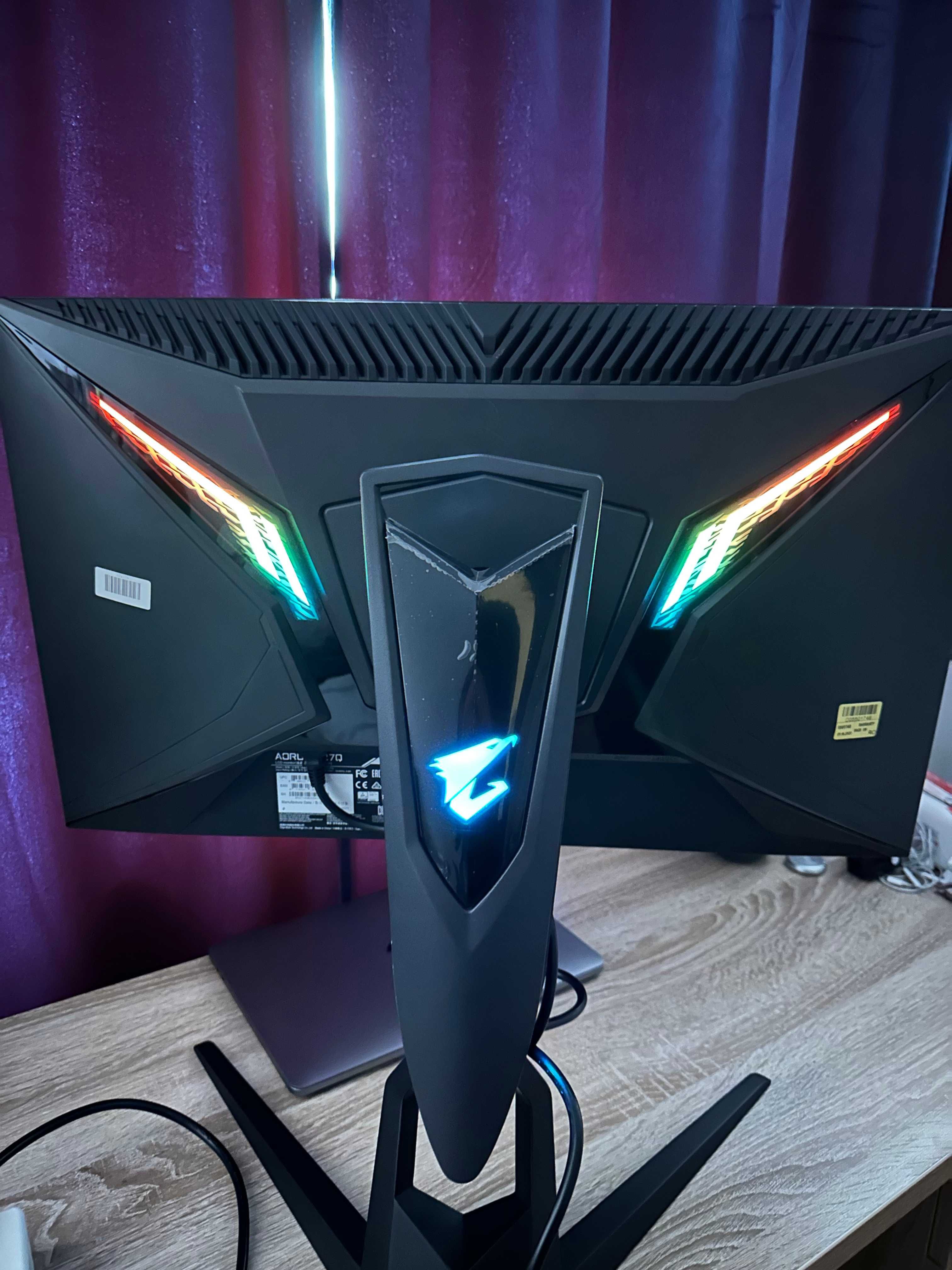 Monitor Gaming(Premiat) AORUS F127Q GSync IPS 27'' 2K, QHD, 1ms 165 Hz