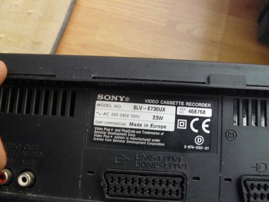 Videorecorder Sony Hi Fi Stereo Defect