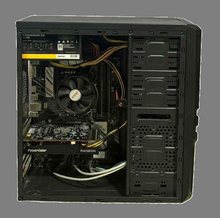 PC Desktop: Intel i5 9600K, 16GB Ram, Radeon RX6500XT GDDR6 4GB, 256GB