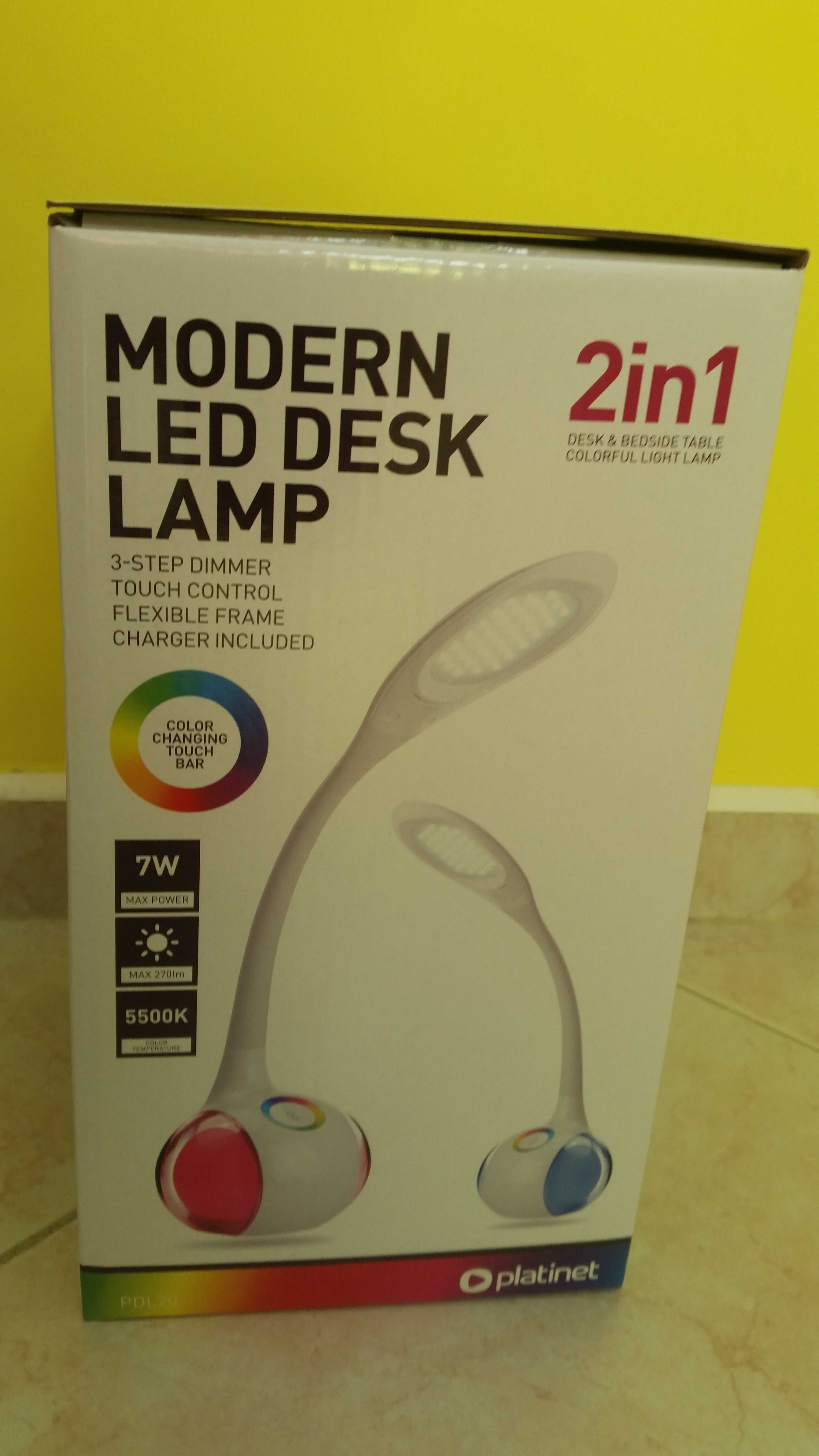 LED настолна лампа  7W , RGB, MODERN