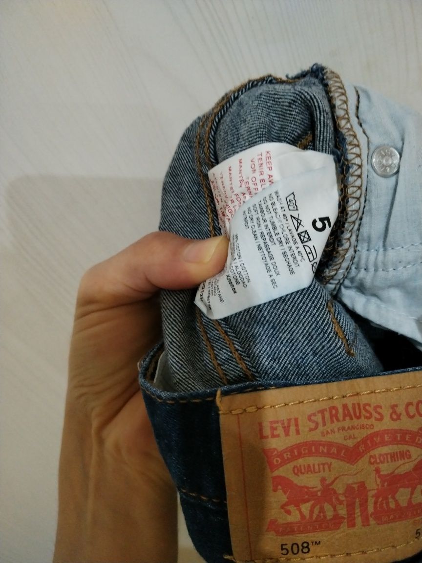 Оригинални детски дънки Levi's 5г