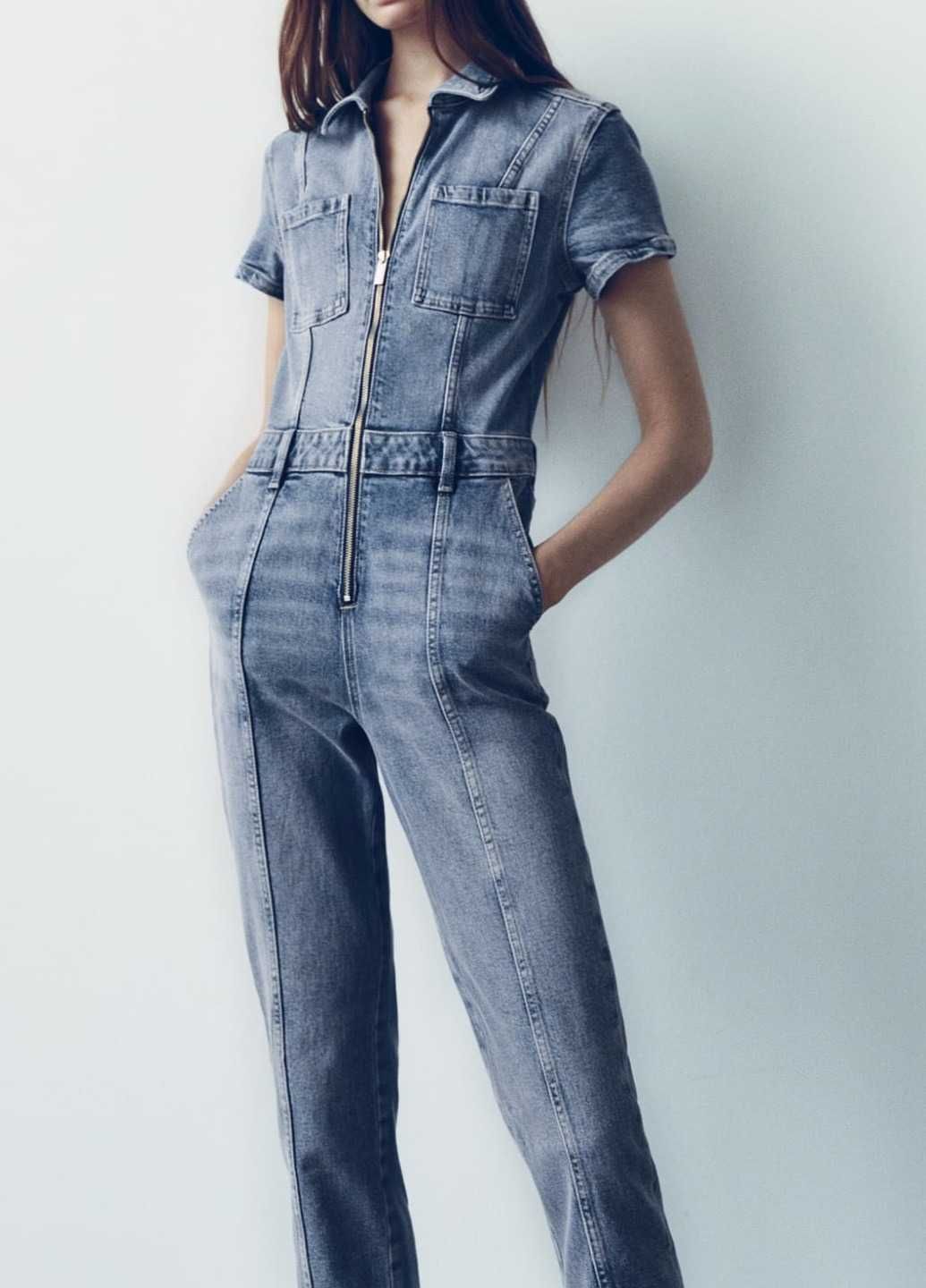 Дънков гащеризон Zara, XS