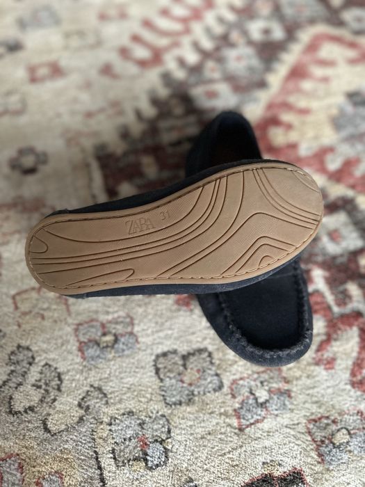 Mocasini Zara bleumarin