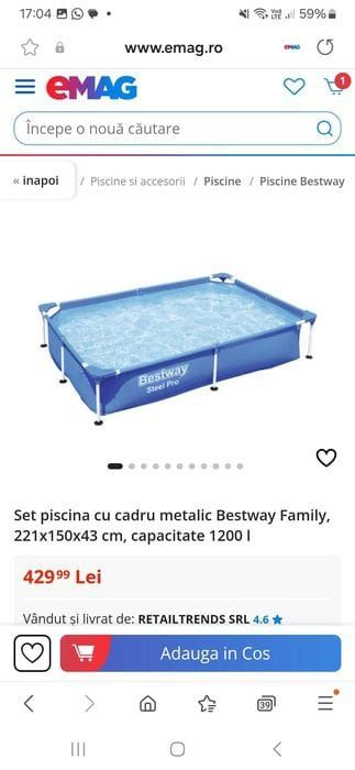 De vânzare piscine Bestwy Steel 3.05x76