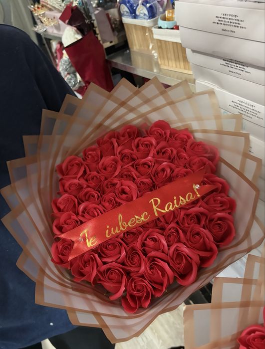 trandafiri din sapun