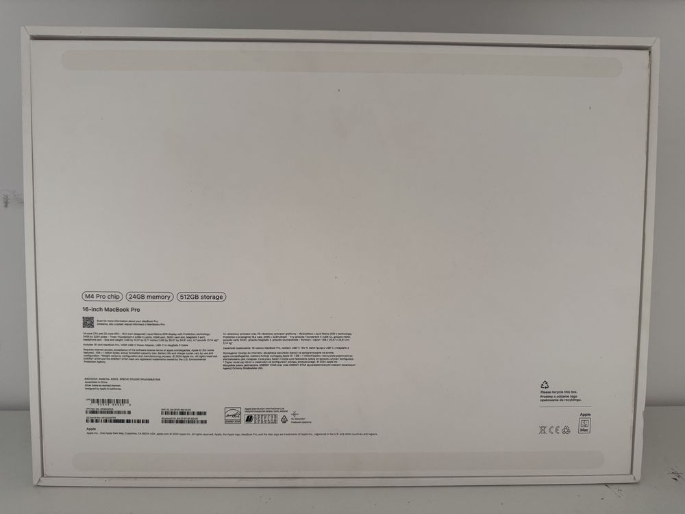 Кутии за MacBook Pro и Air M2, M3, M4 - 13" 15" и 16"
