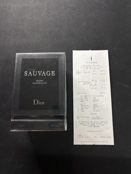 parfum dior sauvage elixir