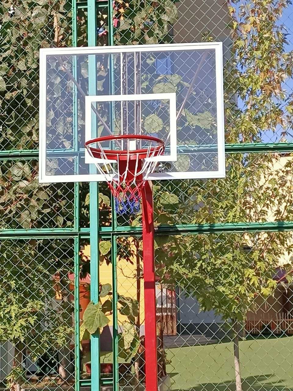 Баскетбольный щит. Резиновые покрытия плитки по Узбекистану