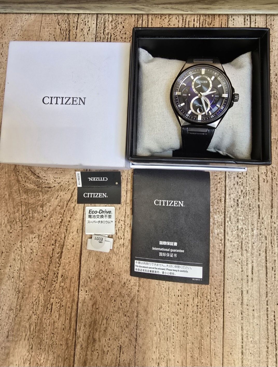 Часы CITIZEN Limited edition Attesa Act Moon phase Super Titanium