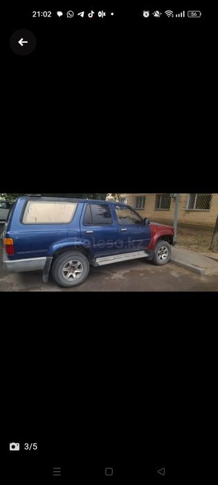 Toyota surf 2.4 дизель