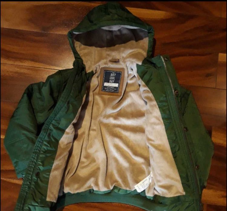 Geaca/canadiana verde-kaki, Waikiki 5-6 ani