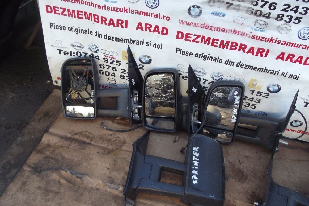 Oglinda Mercedes Sprinter 2006-2013 Crafter Brat Lung Scurt oglinzi