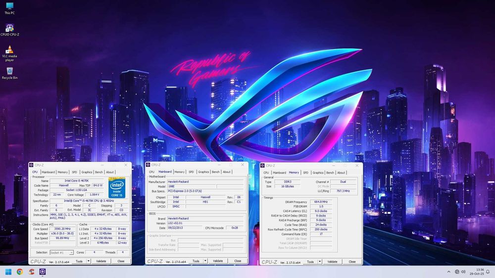 Vand KIT QUAD i5K+Placa+16GB HyperX+Cooler Arctic !! CA NOU !! 300lei