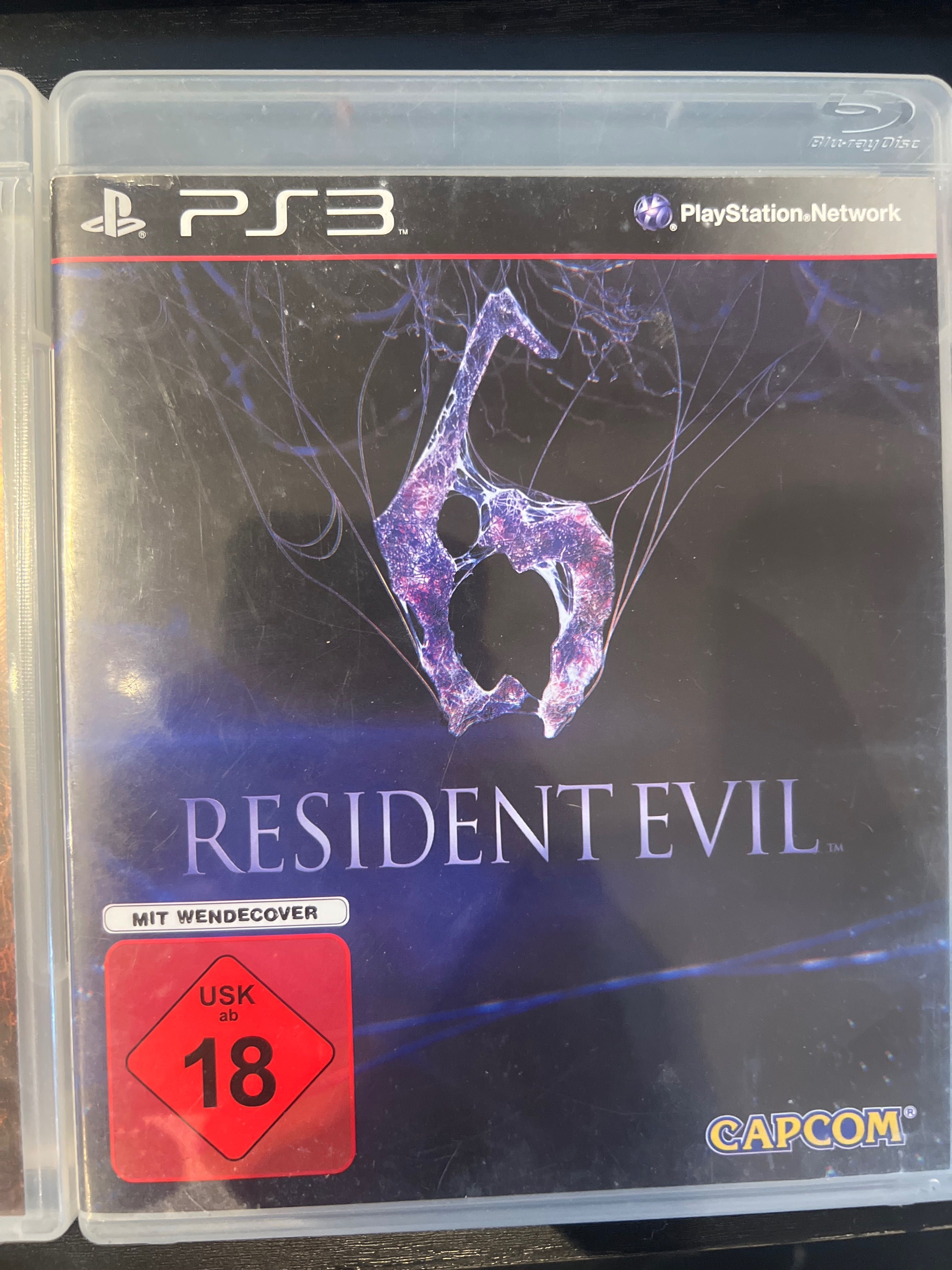 Resident Evil 5, Resident Evil 6, Gran Turismo 5, Resistance 2 (PS3)