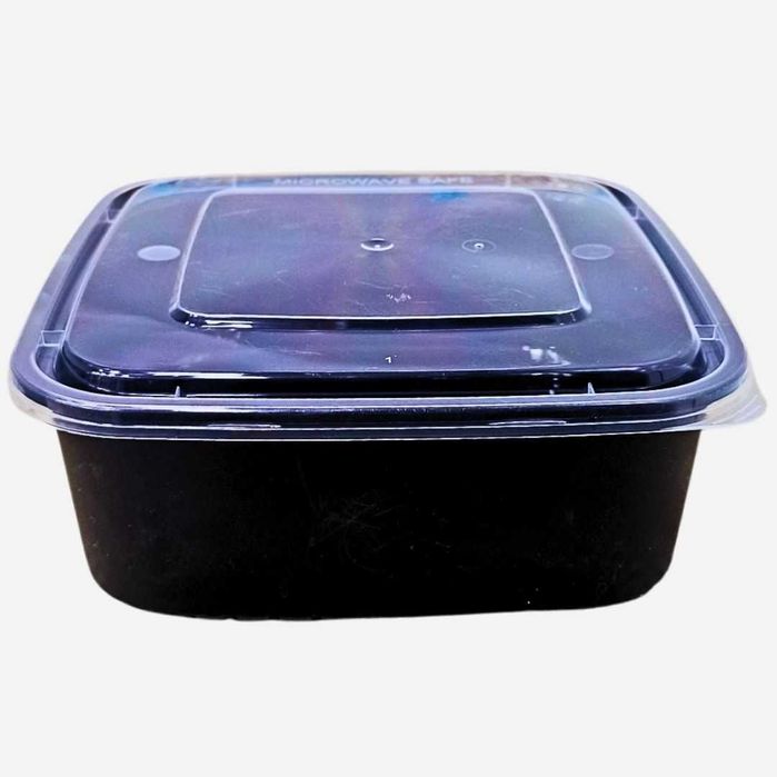 Plastik oziq-ovqat idishlari 850 ml Zeromaks