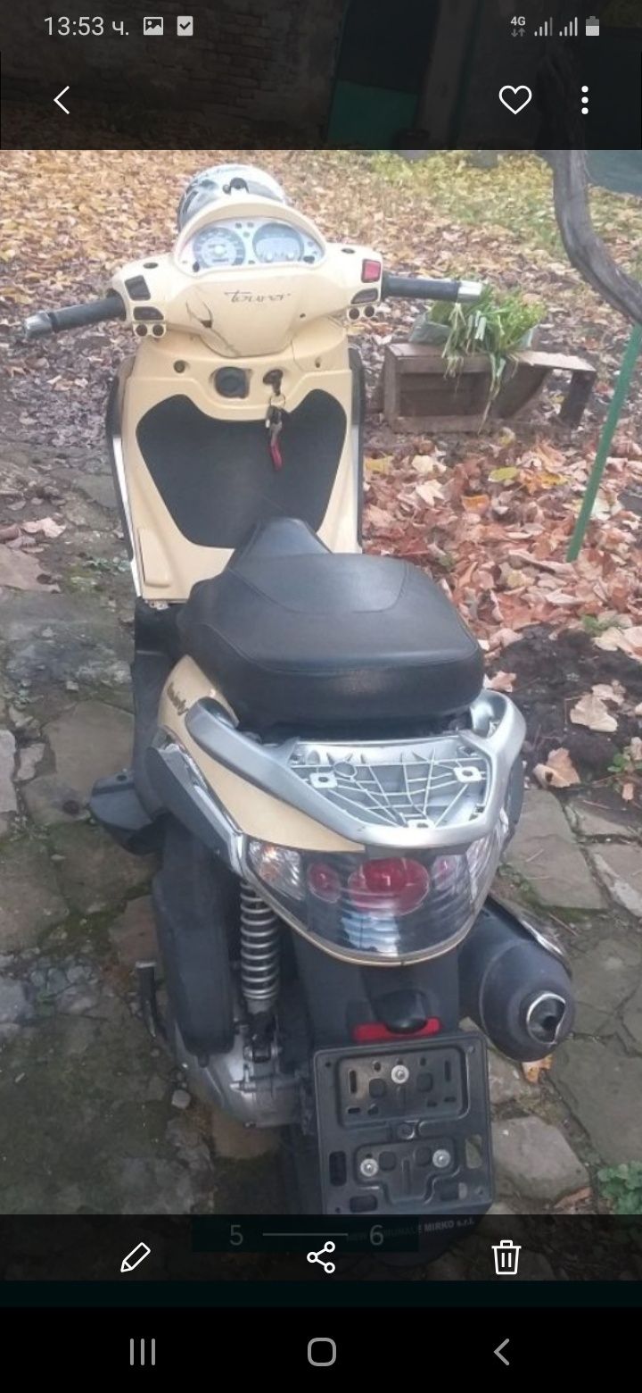 Piaggio Beverly 250cc 4T на ЧАСТИ!