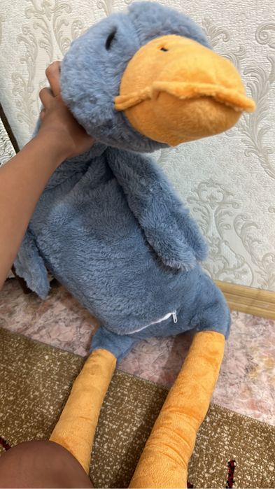 Гусь серый цвет мягки игрушка город Актау срочно продам