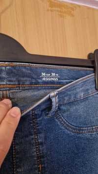 Pantaloni denim femei jegging mărimea 36