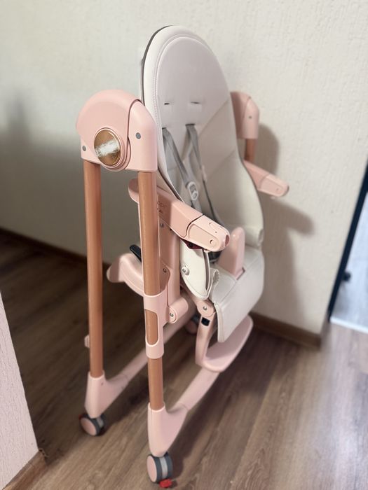 Детско столче peg perego розово