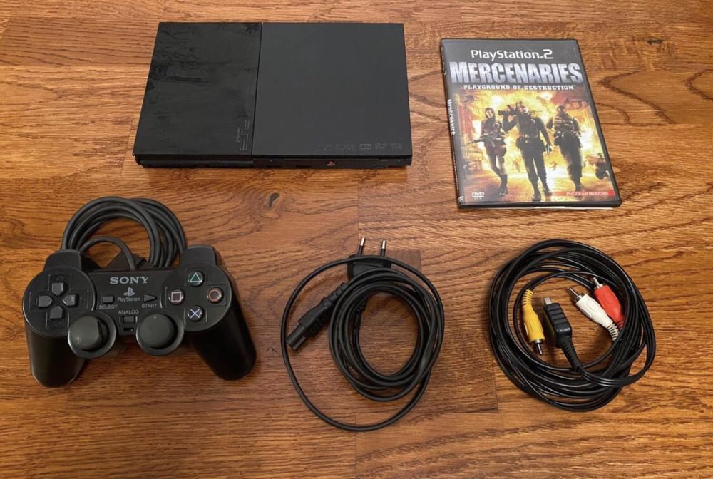 Sony playstation 2 с джойстиком