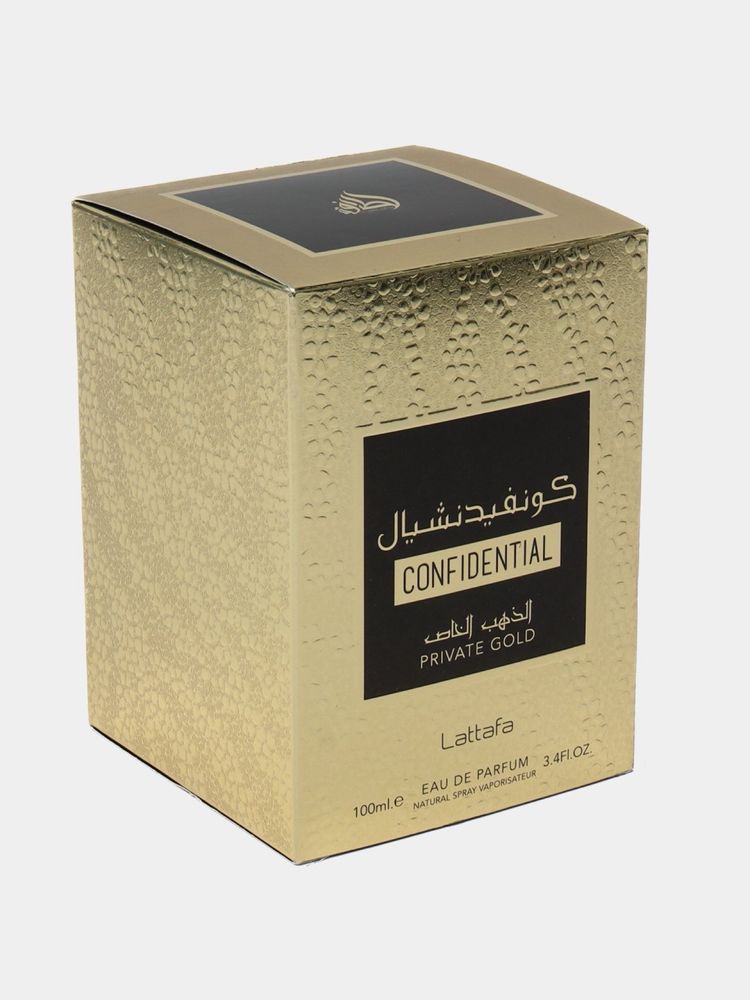 CONFIDENTIAL Private Gold Lattafa parfum Dubay