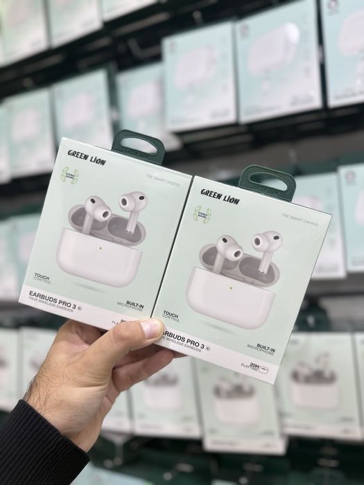 Green Lion G-PRO Earbuds 3 Pro — беспроводные наушники AirPods Pro 3