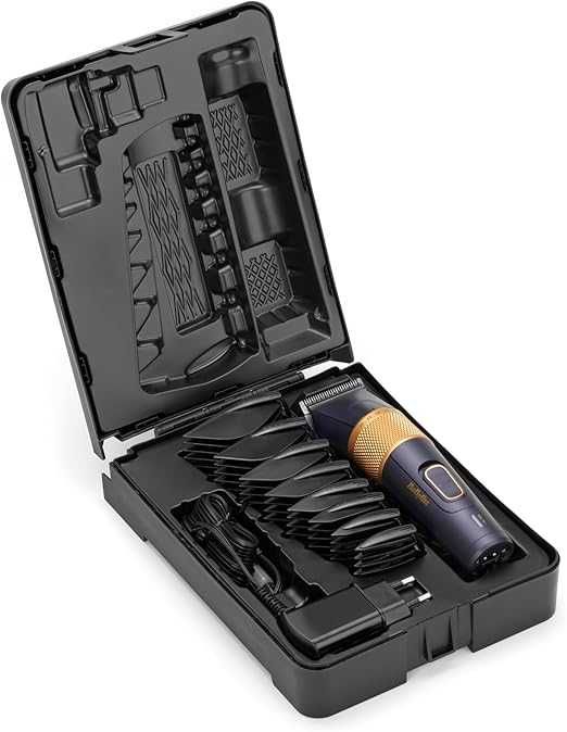 Машинка за подстригване Babyliss E986E титан, Lithium Power , в куфар