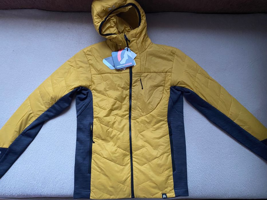 NORTHFINDER 
Хибридно мъжко спортно яке с термоизолация Primaloft