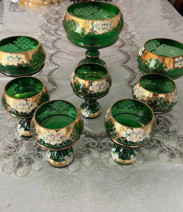 Багимские вазы зелёные