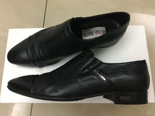 Pantofi piele "Mario Bruni" exceptionali+cadou camasa