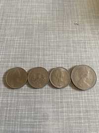 Monede vechi 5 new pence
